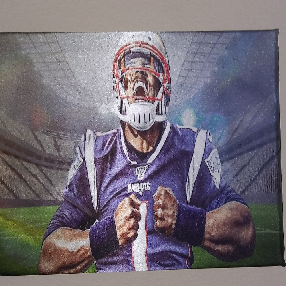 Cam Newton Canvas